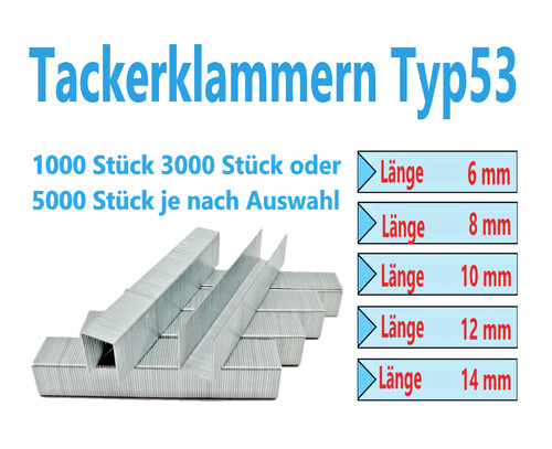 Tacker tackerklammern typ - tacker,