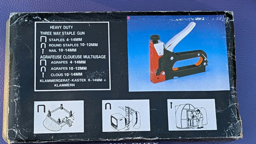 Heavy duty wege handtacker - duty, 3-wege