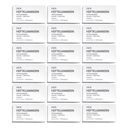 1000 heftklammern 24 6 - 18, x