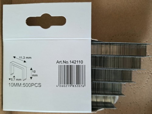 1500 tackerklammern verzinkt - 1500,