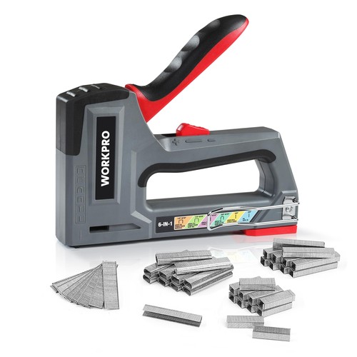 Workpro handtacker set - handtacker, 6