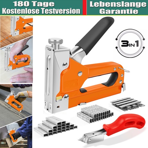 Handtacker set mit 3000 - 3-in-1,