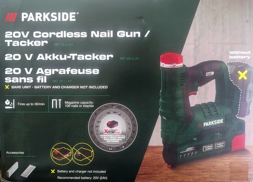 Parkside akku tacker - akku, 20